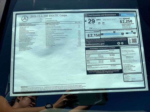 New 2026 Mercedes-Benz CLA 250 4MATIC image 26