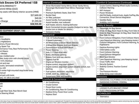 Used 2024 Buick Encore GX Preferred image 15