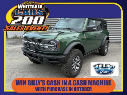 New 2024 Ford Bronco Badlands