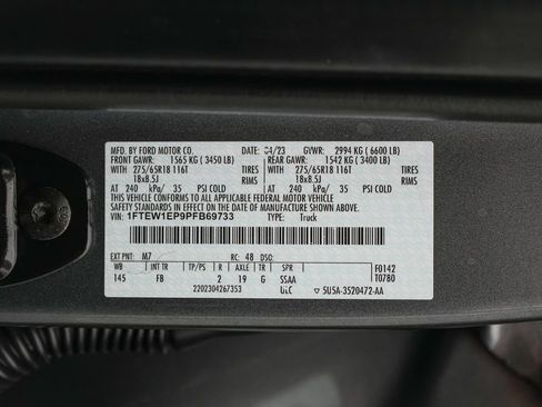 Certified 2023 Ford F150 XLT w/ Equipment Group 302A High AWD/4WD image 24