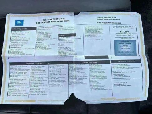 Used 2017 Chevrolet Express 2500 image 7