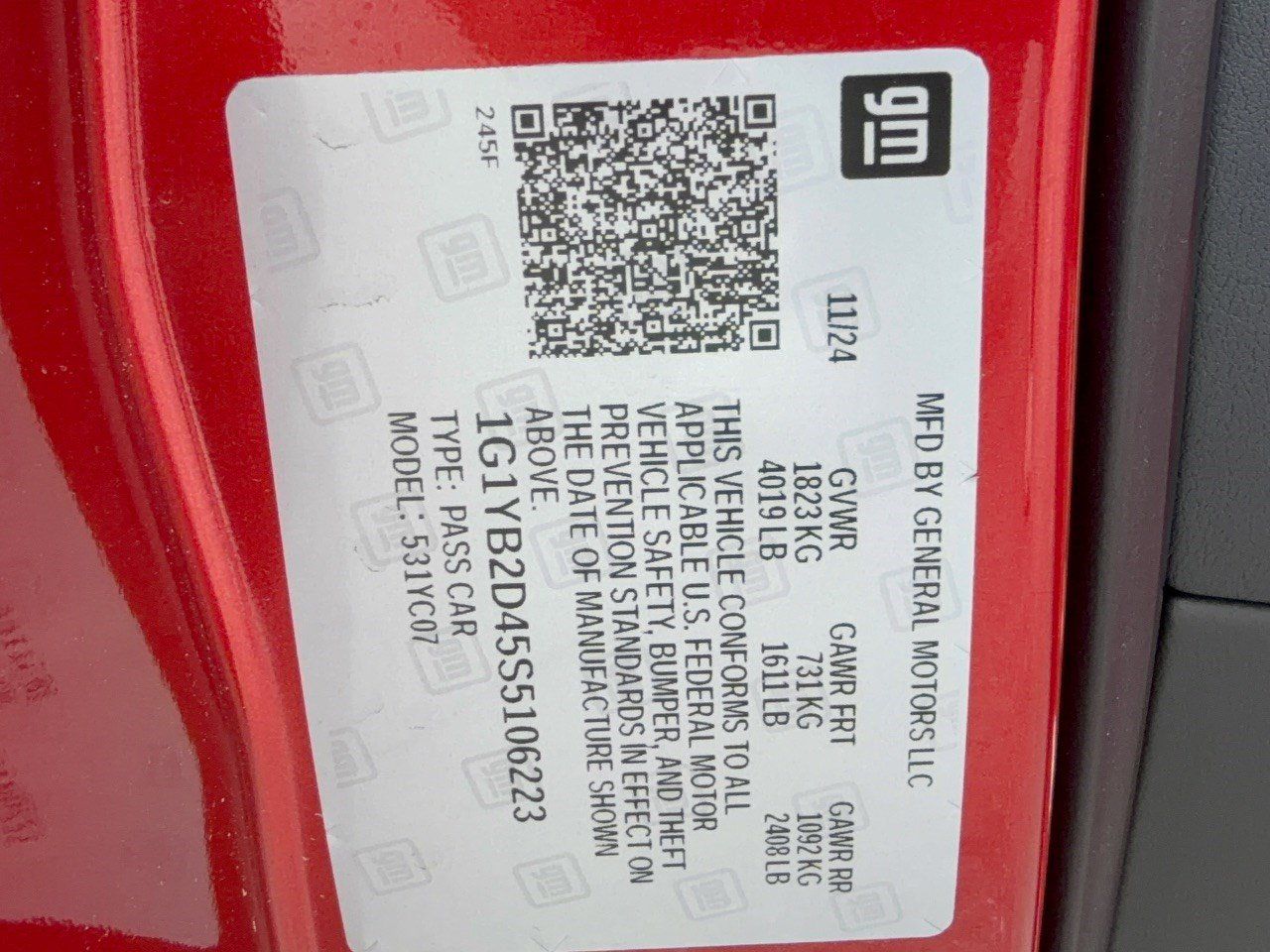 Used 2025 Chevrolet Corvette Stingray Preferred Cpe w/ 2LT RWD image 32