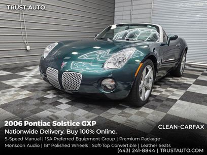 Used 2006 Pontiac Solstice Convertible w/ Premium Package
