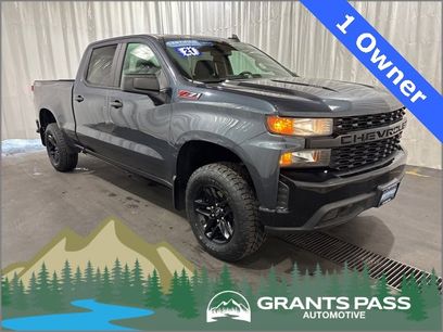 Certified 2021 Chevrolet Silverado 1500 Custom Trail Boss w/ LPO, Dark Essentials Package