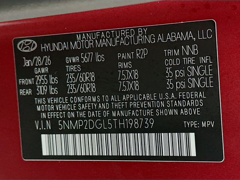 New 2026 Hyundai Santa Fe SEL image 29