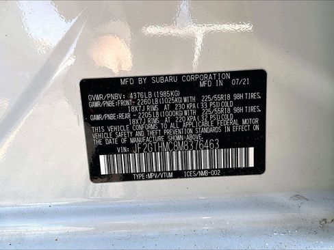 Used 2021 Subaru Crosstrek 2.5i Limited w/ Popular Package #4 image 35