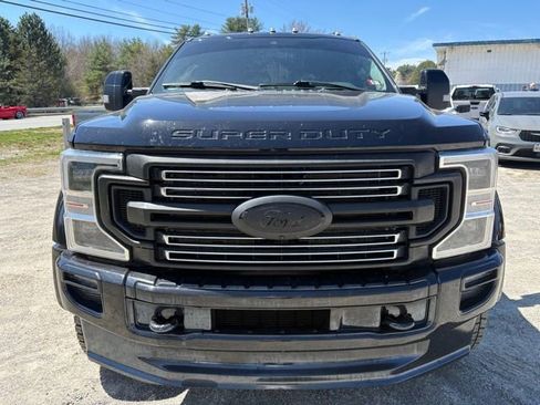 Used 2022 Ford F450 Limited w/ Snow Plow Prep Package AWD/4WD image 9