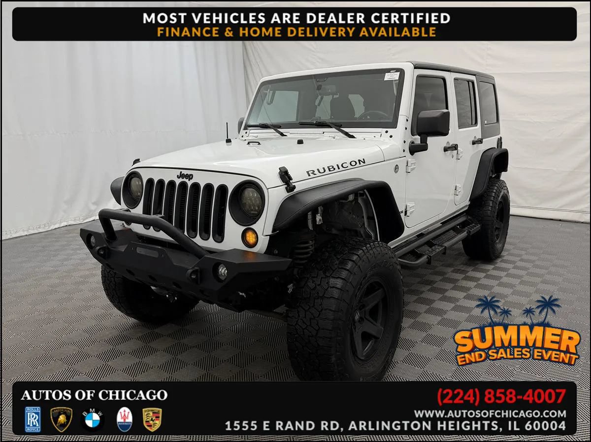 Used 2015 Jeep Wrangler Unlimited Rubicon w/ Connectivity Group AWD/4WD image 1