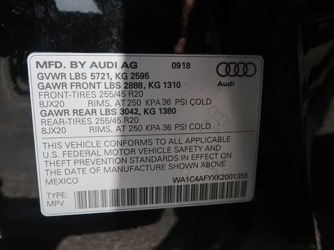 Used 2019 Audi SQ5 Prestige w/ Prestige Package AWD/4WD image 50