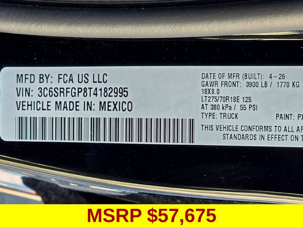 New 2026 RAM 1500 Warlock AWD/4WD image 43