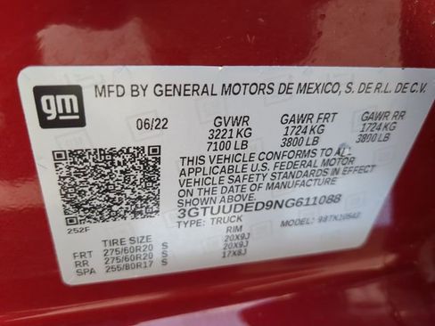 Used 2022 GMC Sierra 1500 SLT w/ SLT Premium Plus Package image 26