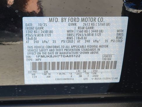 New 2026 Ford Explorer Tremor image 12