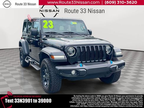 Used 2023 Jeep Wrangler Unlimited w/ Cold Weather Group AWD/4WD image 1