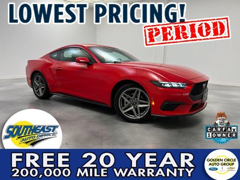 Used 2025 Ford Mustang Coupe RWD image 1