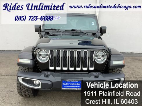 Used 2019 Jeep Wrangler Unlimited Sahara w/ Uconnect 4C Nav & Sound Group AWD/4WD image 28