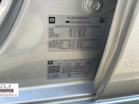 Used 2022 Chevrolet Silverado 1500 LTZ w/ Safety Package II image 35