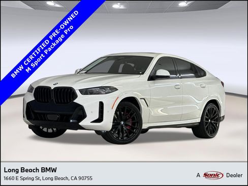 Certified 2024 BMW X6 xDrive40i w/ Premium Package AWD/4WD image 1