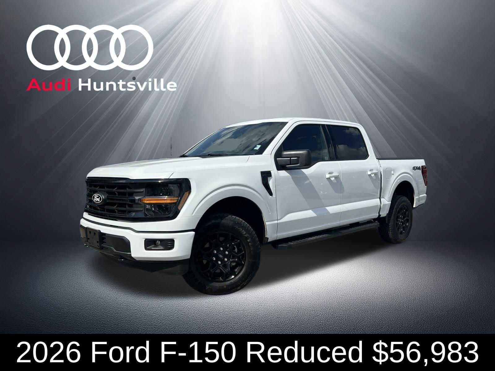 Used 2026 Ford F150 XLT w/ XLT Black Appearance Package AWD/4WD 360° Tour