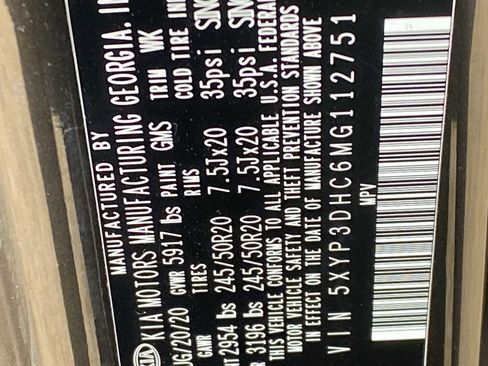 Used 2021 Kia Telluride EX w/ EX Premium Package image 28