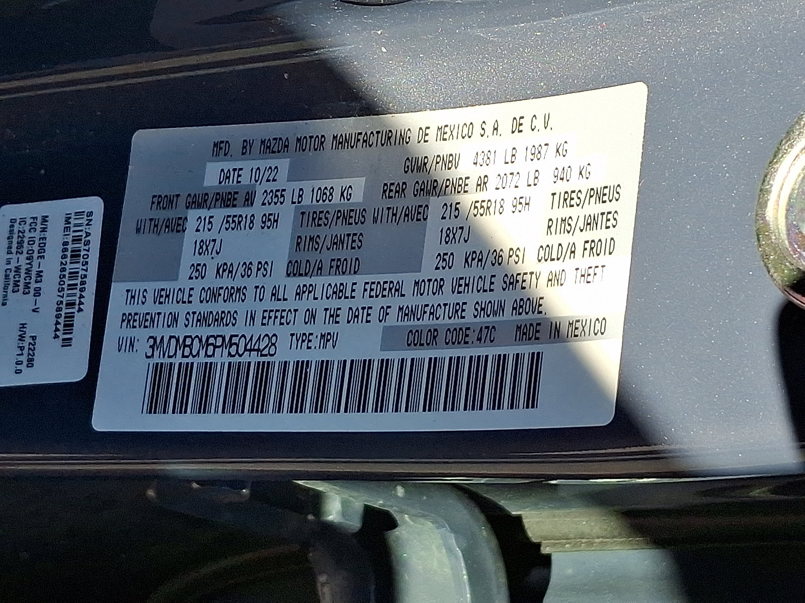 Used 2023 MAZDA CX-30 AWD 2.5 S w/ Preferred Package image 27