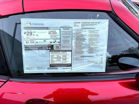 New 2026 MAZDA MX-5 Miata RF Grand Touring RWD image 12