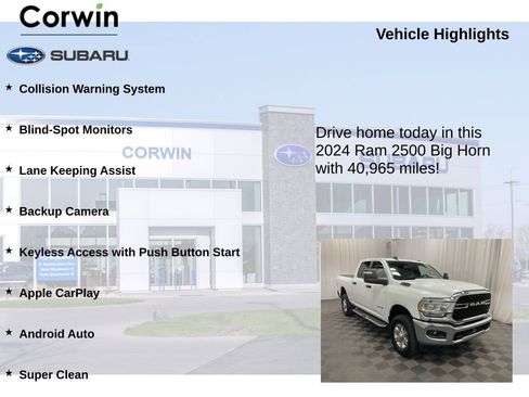 Used 2024 RAM 2500 Big Horn image 6
