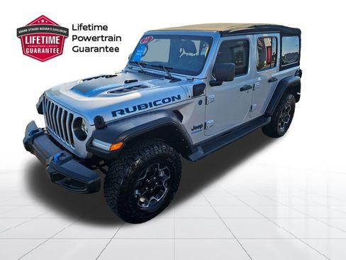 Used 2022 Jeep Wrangler Unlimited Rubicon 4xe AWD/4WD image 1