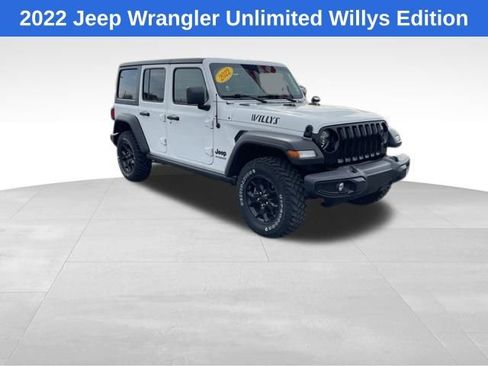 Used 2022 Jeep Wrangler Unlimited Sport AWD/4WD image 2