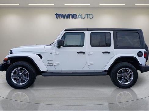 Used 2021 Jeep Wrangler Unlimited Sahara w/ Cold Weather Group AWD/4WD image 2