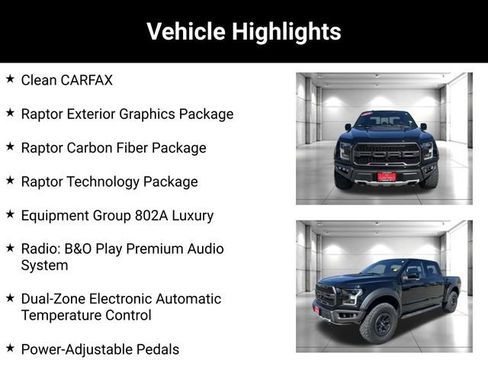 Used 2018 Ford F150 Raptor w/ Equipment Group 802A Luxury AWD/4WD image 2