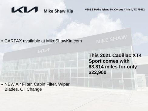 Used 2021 Cadillac XT4 Sport FWD image 3