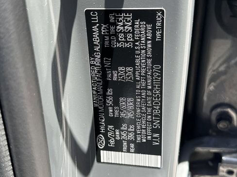 Certified 2024 Hyundai Santa Cruz SEL FWD image 27