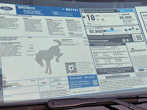 New 2025 Ford Bronco Heritage Edition AWD/4WD image 18