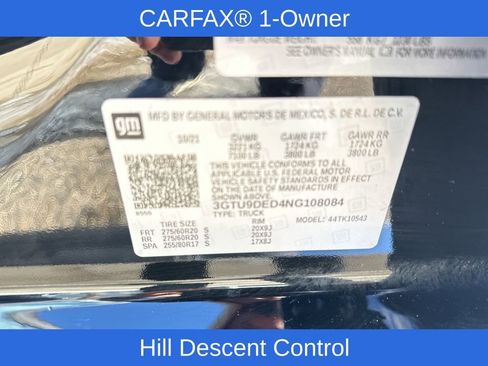 Used 2022 GMC Sierra 1500 SLT w/ SLT Premium Package image 37