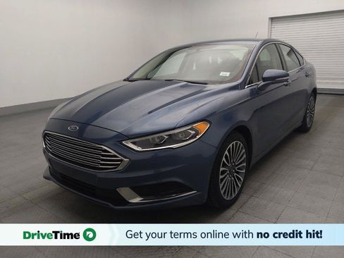 Used 2018 Ford Fusion SE w/ Fusion SE Technology Package FWD image 1