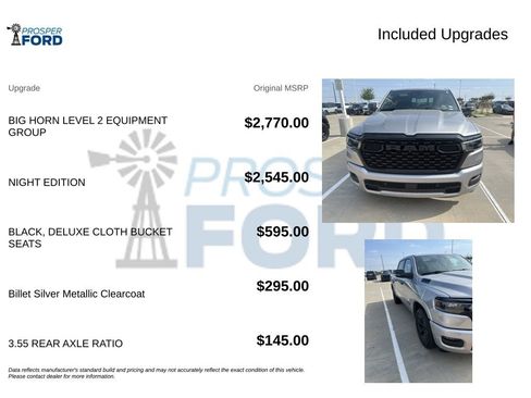 Used 2025 RAM 1500 Lone Star RWD image 3