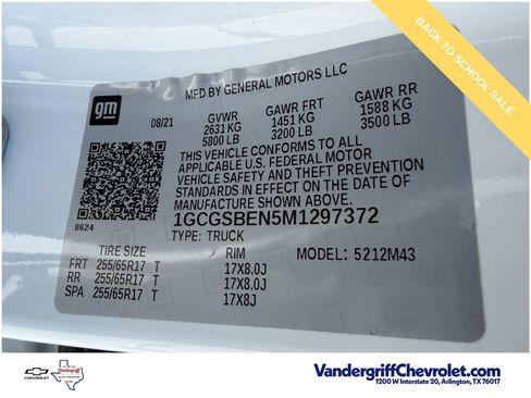 Used 2021 Chevrolet Colorado W/T w/ WT Convenience Package RWD image 28