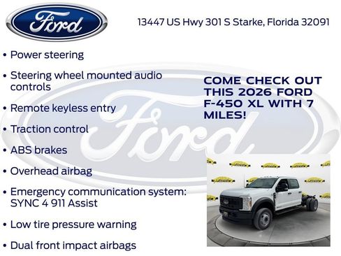 New 2026 Ford F450 XL AWD/4WD image 20