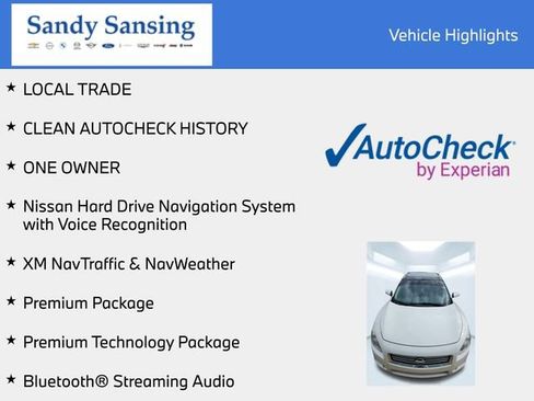 Used 2012 Nissan Maxima 3.5 SV w/ Premium Pkg image 6