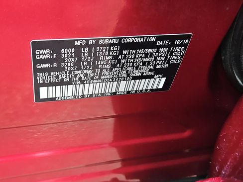 Used 2019 Subaru Ascent Limited w/ Popular Package #2A AWD/4WD image 30