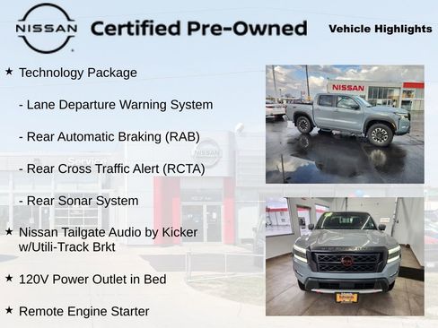 Used 2023 Nissan Frontier PRO-4X w/ Pro Convenience Package AWD/4WD image 34