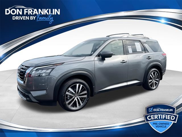 Certified 2025 Nissan Pathfinder Platinum w/ Cargo Package FWD 360° Tour