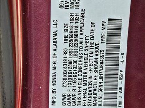 Used 2018 Honda Odyssey EX-L image 18