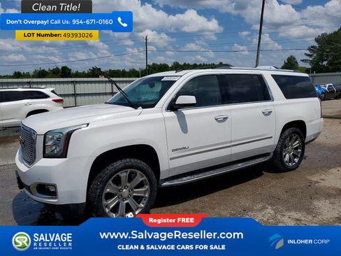 Used 2015 GMC Yukon XL Denali w/ Touring Package AWD/4WD image 1