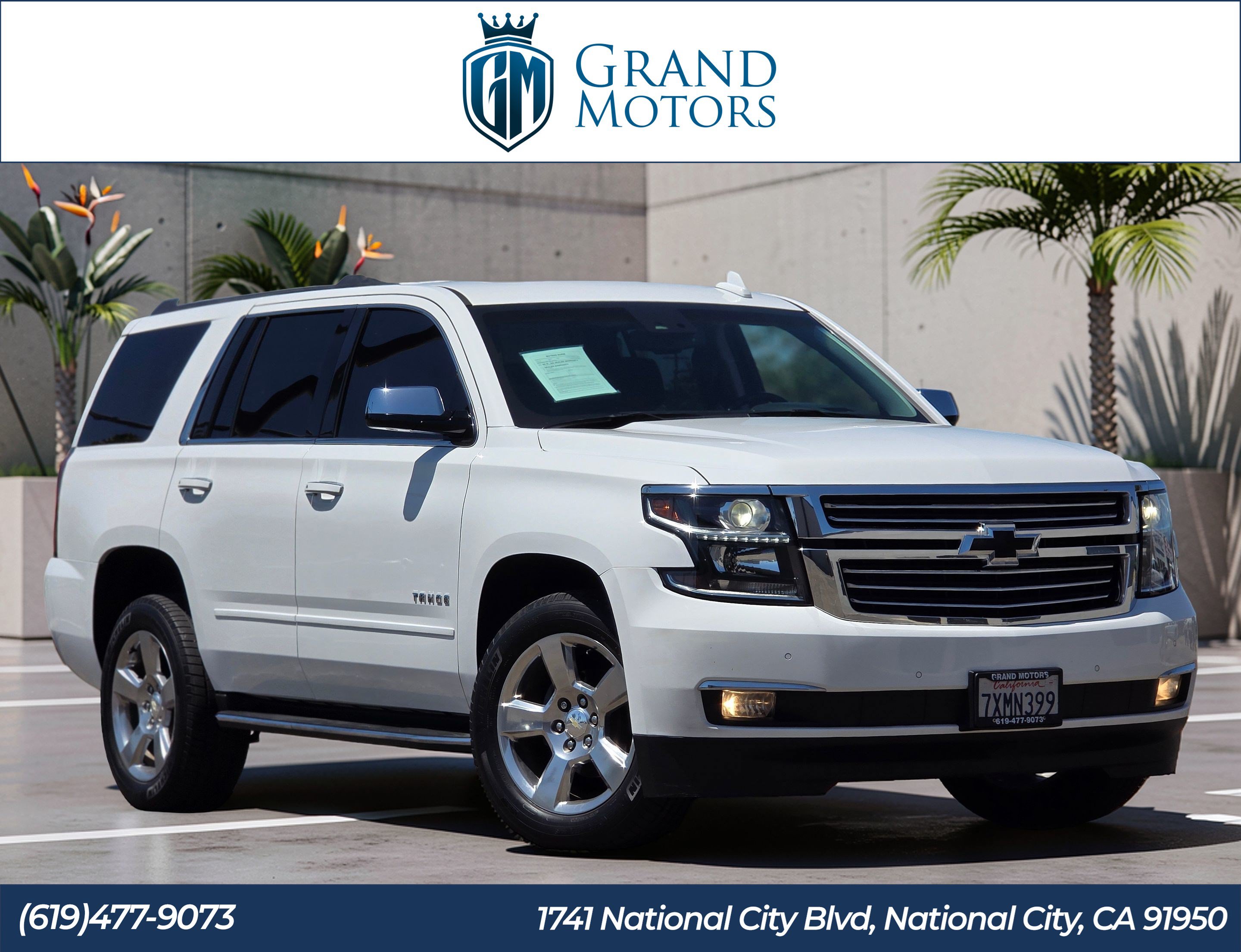 Used 2017 Chevrolet Tahoe Premier AWD/4WD image 1