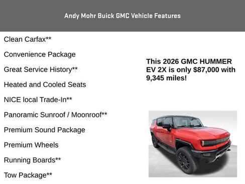 Used 2026 GMC Hummer EV SUV AWD/4WD image 8