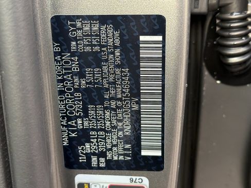 New 2026 Kia Sorento EX w/ EX Premium Package AWD/4WD image 29