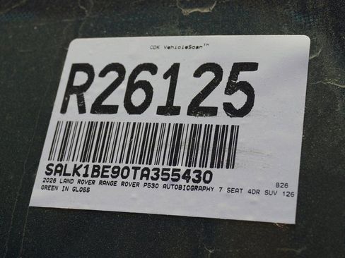 New 2026 Land Rover Range Rover Long Wheelbase Autobiography AWD/4WD image 39