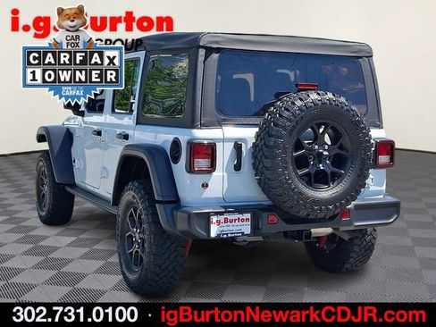 Certified 2025 Jeep Wrangler Unlimited Sport AWD/4WD image 4