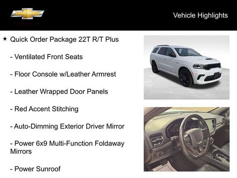 Used 2023 Dodge Durango R/T w/ Blacktop Package image 18